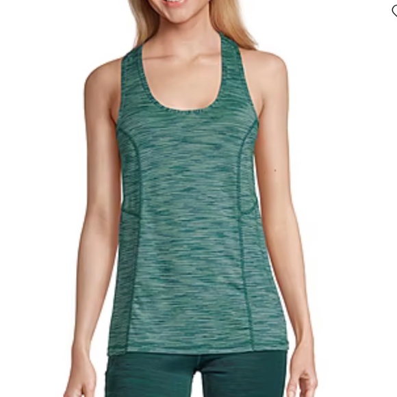 Xersion Women’s Blue Green Active Scoop Neck Sleeveless Tank Top Size S M L XL - Picture 1 of 11